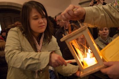 Aktion "Friedenslicht aus Betlehem"